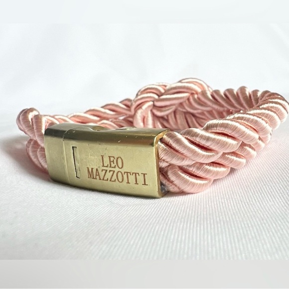Leo Mazzotti Minimalist Rope Bracelet - PINK - Picture 2 of 6